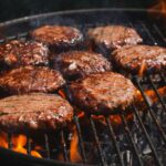 meat on a grill