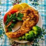 a plate of food