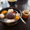 白玉団子のあんみつ