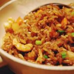 パラパラに仕上げたチャーハン