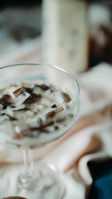 グラスに入ったコーヒーゼリー