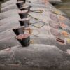 マグロの水揚げで賑わう漁港