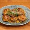 れんこん料理の盛り付け