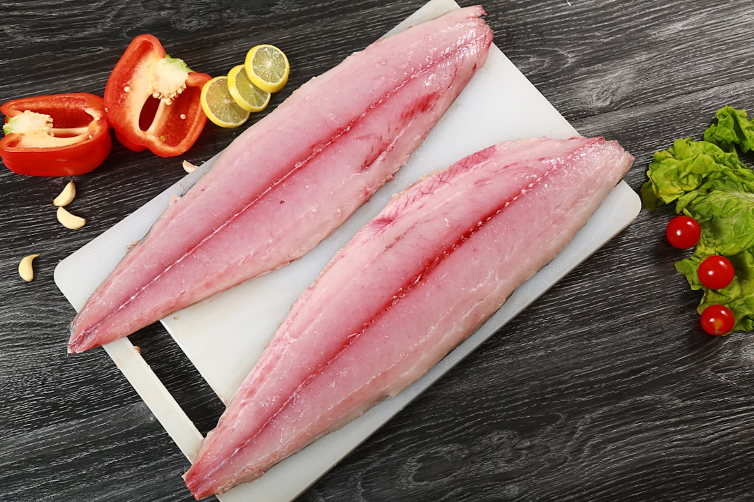 下処理した太刀魚の切り身