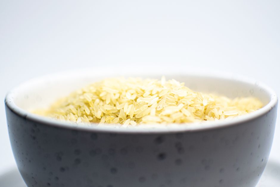 白い器に盛られた炊きたてのご飯