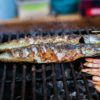 さばかまの塩焼き