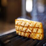 鮭かまの塩焼き