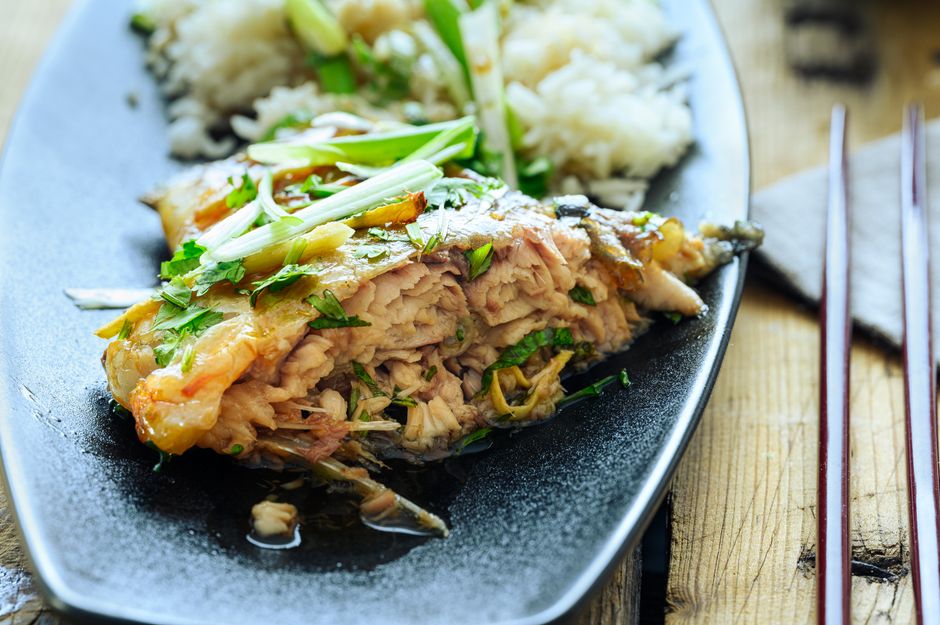 生姜と青ねぎを効かせたいわしの煮魚