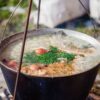 魚介と野菜を煮込んだ鍋